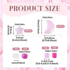Kits de pulseras de cuentas para hacer tú mismo&nbsp;DIY-TA0013-72B