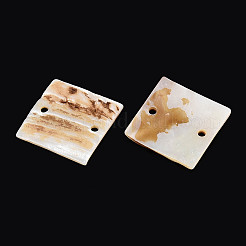 Подвески из натуральной пресноводной раковины SHEL-N038-14