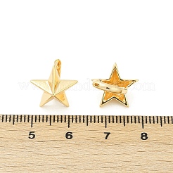 Латунные серьги обруча EJEW-Q016-10G