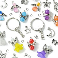 Сплав с прозрачными акриловыми подвесками&nbsp;FIND-FS0002-33