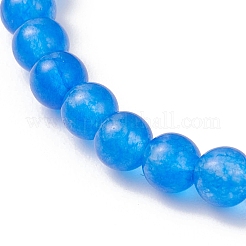 Натуральные и окрашенные нефритовые бусины из Малайзии&nbsp;BJEW-JB13272