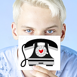 Углеродистая сталь разрезает трафареты DIY-WH0309-1114