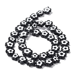 Millefiori a mano fili di perline di vetro&nbsp;LAMP-J035-10mm-56