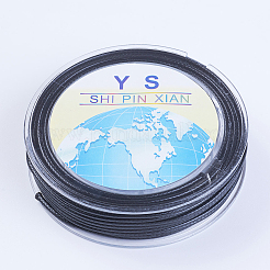 Плетеные корейские вощеные полиэфирные шнуры&nbsp;X-YC-G003-01-1.5mm