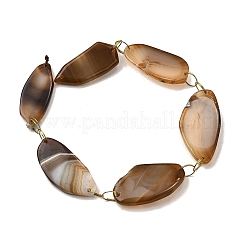 Природный агат бисер нитей G-K348-09-01