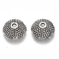 6 -petal тибетском стиле сплава крышки шарика&nbsp;TIBE-S320-137AS-LF