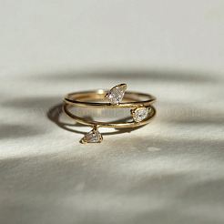 Стерлинговое серебро паве кубический цирконий FB4361-3