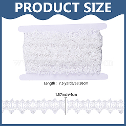 7.5 Yard Polyester-Spitzenband&nbsp;DIY-HY0003-70A