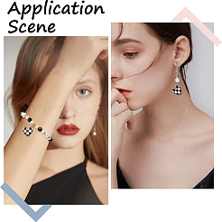 32шт 2 цвета сплава эмалевые подвески&nbsp;ENAM-SC0006-52