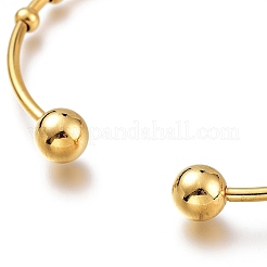 201 браслет-манжета из нержавеющей стали BJEW-M284-04-1