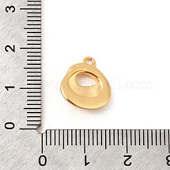 Латунные микро проложить кубического циркония подвески KK-C117-12G-E