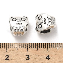 Европейские сплавочные бусины тибетского стиля  PALLOY-K019-03F-AS