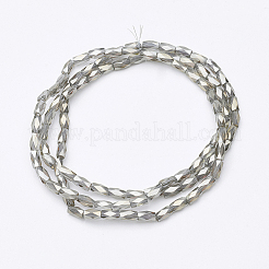 Гальванизируйте прозрачное стекло бисер нитей&nbsp;EGLA-E046-D03