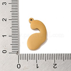 304ステンレスペンダント  エナメル  恐竜チャーム  14KGP本金メッキ  16x13x1.5mm  穴：1mm&nbsp;STAS-L022-282G