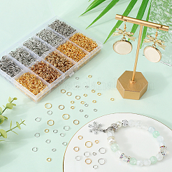 4600 шт. Железные открытые прыжковые кольца IFIN-SP0001-25