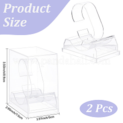 2 caja de plástico para relojes individuales&nbsp;ODIS-CN0001-13A
