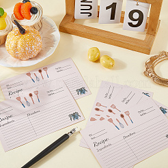 50 tarjeta de recetas grabable de doble cara&nbsp;DIY-WH20007-54