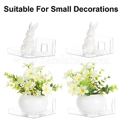 Espositori da parete in plastica trasparente per animali domestici&nbsp;ODIS-WH0025-141