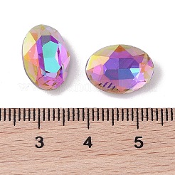 Cabochon in vetro strass&nbsp;RGLA-L029-02B-HELA