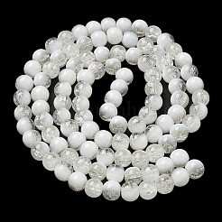 Стеклянные бусины кракле &nbsp;X1-GLAA-U001-8mm-07