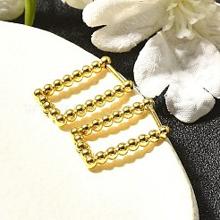 Серьги-кольца из нержавеющей стали 304 для женщин&nbsp;EJEW-M068-08A-G