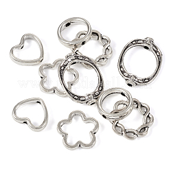 50 шт. 5-х стилевая оправа из бисера из сплава FIND-TA0002-60