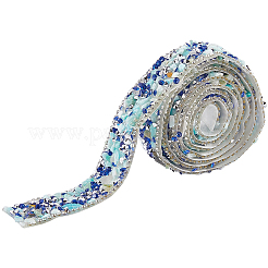 Отделка стразами из смолы и бисером&nbsp;DIY-WH20050-05A