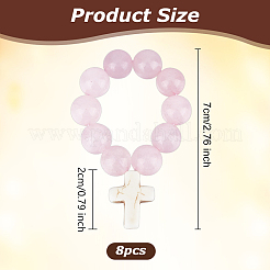Круглые подвески из окрашенного натурального нефрита HJEW-OC00010