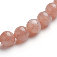 Natürliche sunstone Stretch-Armbänder&nbsp;LS-BJEW-E373-6mm-13