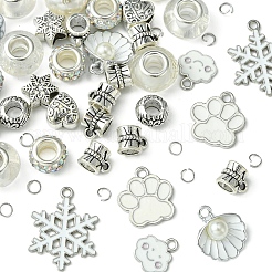 Наборы для изготовления браслетов в европейском стиле из латуни и сплава своими руками&nbsp;DIY-FS0007-22