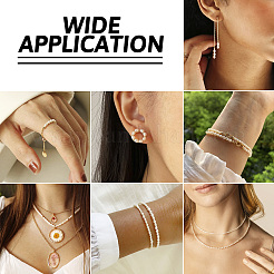 60 шт. 3 вида бусин из натурального культивированного пресноводного жемчуга PEAR-TA0001-15