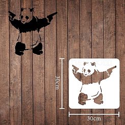 Пластиковые многоразовые шаблоны трафаретов для рисования DIY-WH0172-283