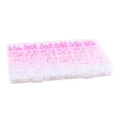 100 шт. 4-цветные бусины из АБС-пластика&nbsp;OACR-FS0002-09A