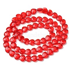 Chapelets de perles en verre transparente  &nbsp;GL-CBA7A17-03A-01