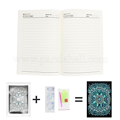 Diy diamant malerei notizbuch kits&nbsp;DIAM-PW0003-032