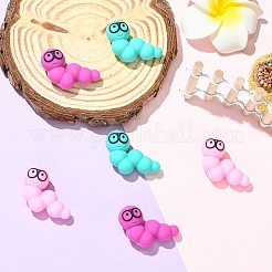 6шт 3 цвета силиконовые бусины&nbsp;SIL-YW0002-18