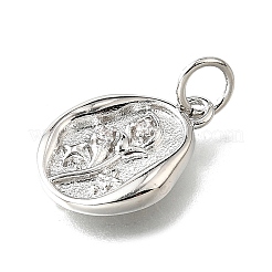 Латунные микро проложить кубического циркония подвески KK-V007-009P-01