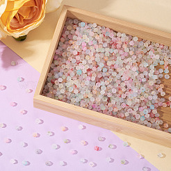 1200 шт. 12-х цветные матовые стеклянные бусины&nbsp;FGLA-TA0001-04