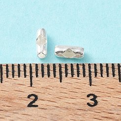 925 connecteur de chaîne à billes en argent sterling&nbsp;STER-K174-04A-S