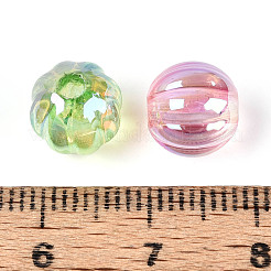 Уф-покрытие прозрачные акриловые бусины OACR-N153-03