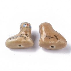 Фарфоровые бусины ручной работы PORC-N0004-85