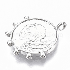 Латунные подвески KK-R126-021-NF