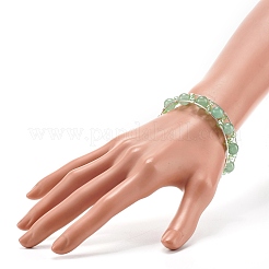 Conjunto de brazaletes curativos de reiki con cuentas de piedras preciosas mixtas naturales y sintéticas para niñas y mujeres&nbsp;X1-BJEW-TA00023