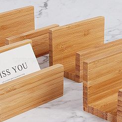 Visitenkartenetui aus Holz&nbsp;AJEW-WH0104-11