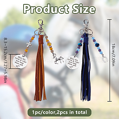 2 шт. подвеска из искусственного замшевого шнура&nbsp;HJEW-DR00242