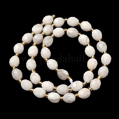 Натуральные белые сумасшедшие агатовые бусины&nbsp;G-F809-A54-01