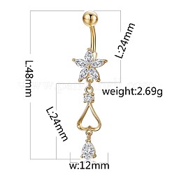 Joya piercing&nbsp;AJEW-EE0006-59A-G
