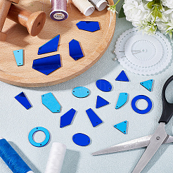 1 пакетик пришивных зеркальных стразов&nbsp;DIY-SC0022-66