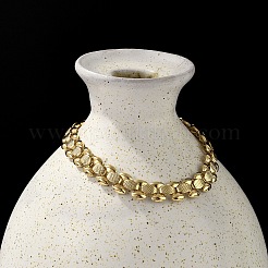 Браслеты из нержавеющей стали 304 с овальными звеньями для женщин&nbsp;BJEW-F488-19G