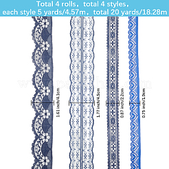 4 стиль отделка из полиэстерового кружева&nbsp;OCOR-GF0005-25A